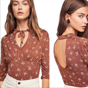 NWOT Free People Soraya Top